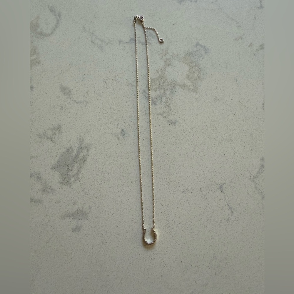 Silver Horseshoe Necklace